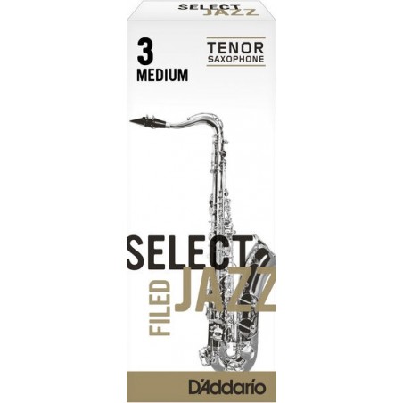 Ancii Saxofon Tenor 3M D'addario Select Jazz Filed